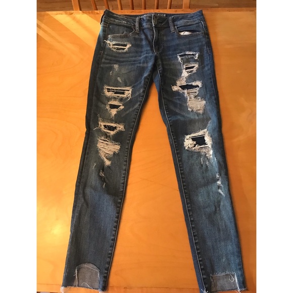 American Eagle Outfitters Denim - American Eagle Distressed skinny jeans